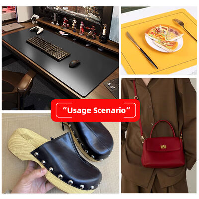 พีวีซีแกะเมล็ด ใบหน้าคู่หนังสังเคราะห์หนังเทียม ผืนยืดกันน้ํา สําหรับกระเป๋า ผ้าปูตาราง เข็มขัดตกแต่ง