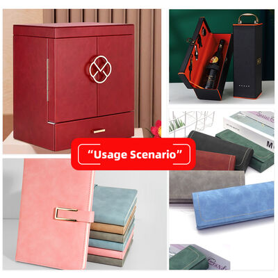 หนังเทียม PVC ลายคราฟท์สังเคราะห์ หนังเทียม หนังเทียม วัสดุสำหรับกระเป๋า สมุดบันทึก แผ่นรองโต๊ะ เคสโทรศัพท์ กล่องบรรจุภัณฑ์