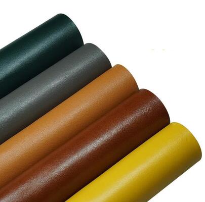 1.1 หนังเทียม PVC ลายหนังวัว 158 สำหรับทำอัลบั้มรูปและกระเป๋า