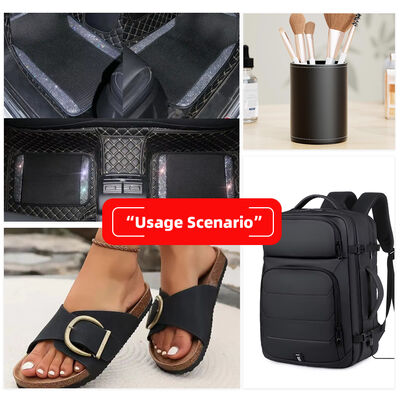 ผ้าหนังเทียมลายเพชร PVC สำหรับตกแต่งพื้นรถยนต์ กระเป๋าเดินทาง พรมปูพื้น เฟอร์นิเจอร์ งานฝีมือ โซฟา