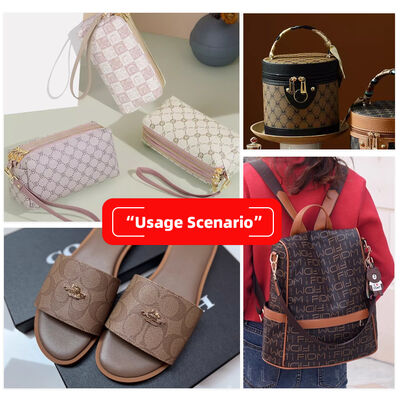 PVC สินทรีย์หนังประดิษฐ์ แบบพิมพ์ วินิล ผิวหนังเท็จ วัสดุสําหรับกระเป๋า โน๊ตบุ๊ก โทรศัพท์ เปลือกกระเป๋า โต๊ะเตียง โซฟา การใช้งานอาชีพ