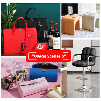 โรงงานขายส่ง PVC 0.6 มม. ลายลิ้นจี่ หนังเทียมอัดลาย หนังสังเคราะห์สำหรับเบาะรถยนต์ กระเป๋า เท้าตกแต่ง