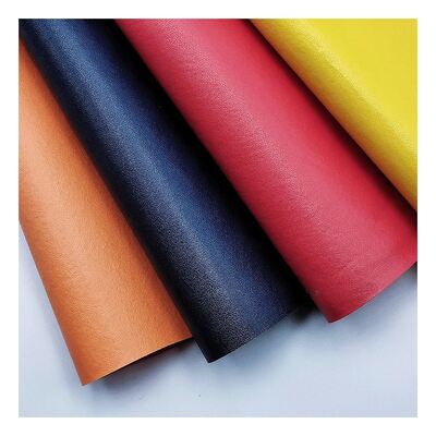 Wholesale Pvc Faux Leather Wallet Box Shoes Notebook Pinhole Pattern Artificial Synthetic Leather Fabric