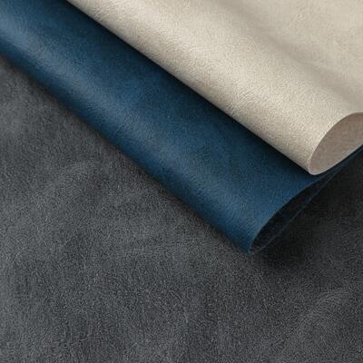 หนังเทียม PVC ลาย Crazy Horse สำหรับสมุดบันทึกตกแต่ง แผ่นรองโต๊ะ เปลือกโทรศัพท์ หนังเทียม ผ้าหนังเทียม