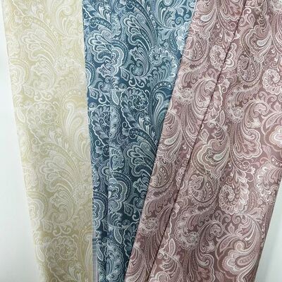 Floral Printed PVC Synthetic Artificial Leather Fabric for Bag Notebook Phone Shell Sofa Craft Use Floral Printed Faux Leather