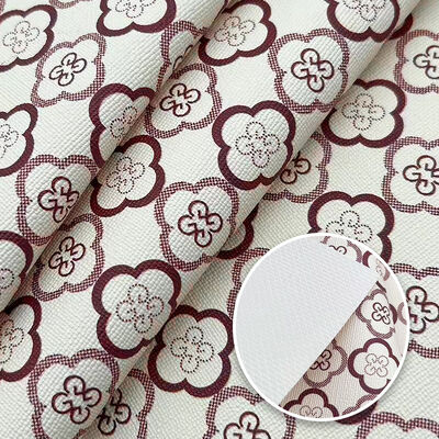 ผ้าหนังเทียม PVC ผ้าหนังเทียม 4 ใบ ไม้ไผ่ พิมพ์ กระเป๋าสะพายน้ํา แผ่นผนัง แพคเกจ โทรศัพท์ โซฟาเปลือก