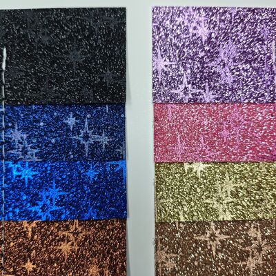 FOUR-POINTED STAR SYNTHETIC LEATHER