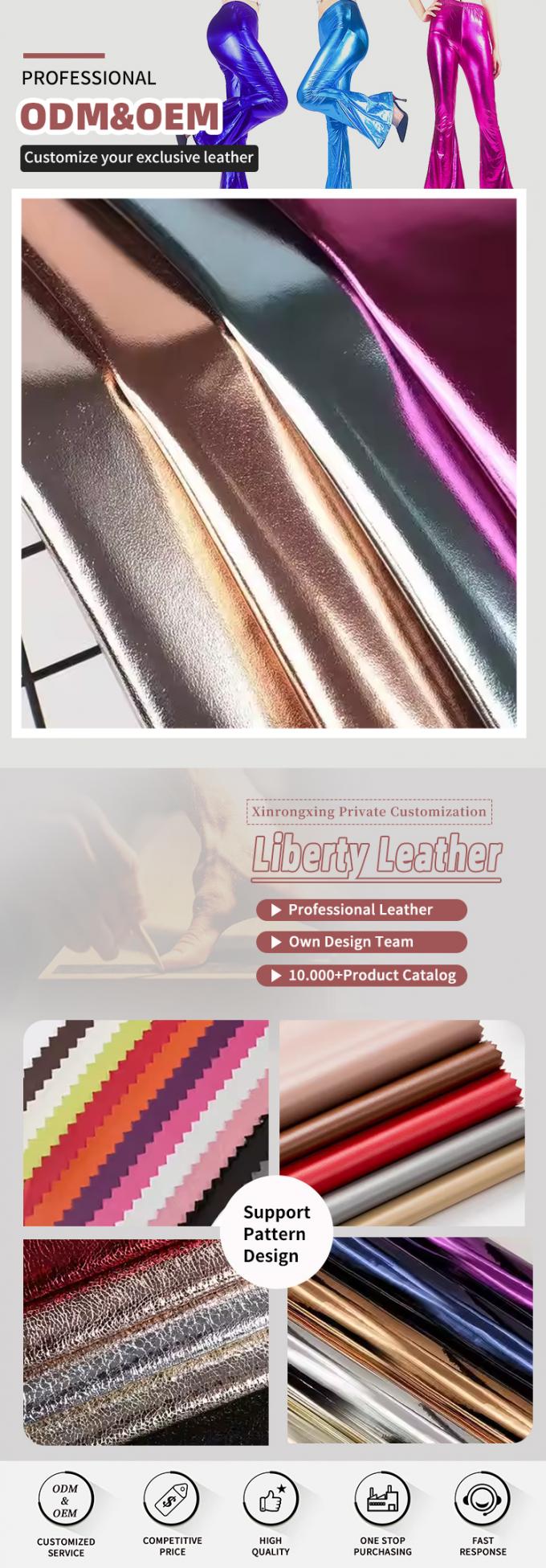 หนังเทียมลายหนังแกะ PU R61 สำหรับเสื้อผ้า กระเป๋าสตางค์ กล่อง รองเท้า กระเป๋าถือ สมุดโน้ต หนังเทียม 4