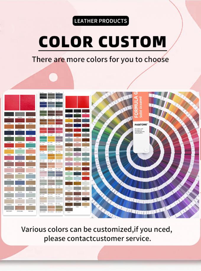 ผ้าหนังเทียมลายเม็ด PVC สำหรับเบาะรถยนต์และเฟอร์นิเจอร์ 5