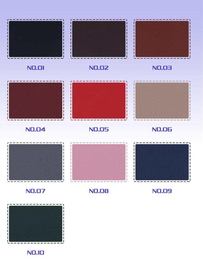 หนังเทียม PVC ทนต่อการขัดถูสำหรับหุ้มเบาะรถยนต์ 12