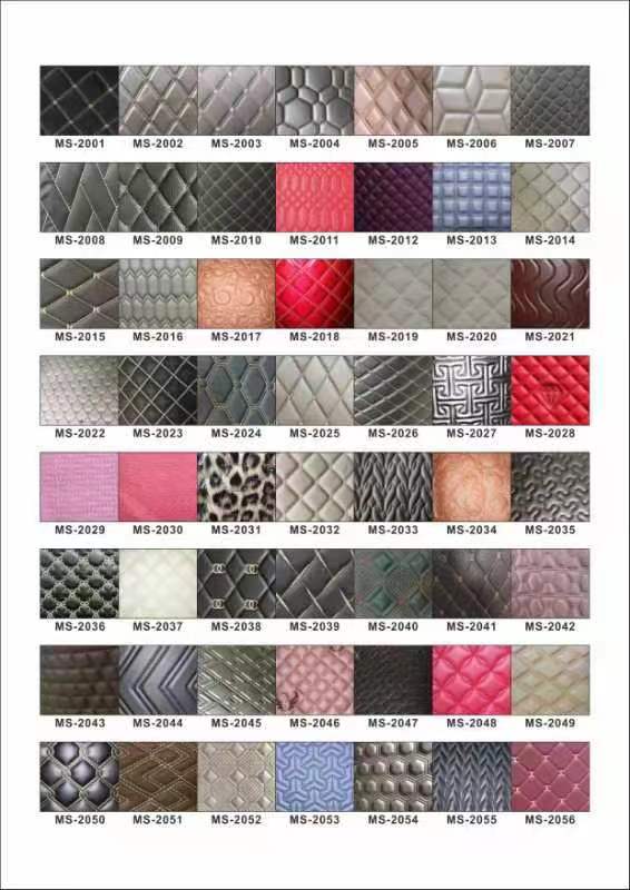 พีวีซีเพชรแบบกําหนดเอง สีผิวหนังสังเคราะห์ สีเพชรผิวหนังผิวหนังผิวหนังผิวหนังผิวหนัง 5