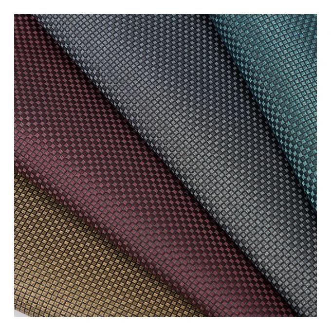 ผ้าหนังเทียมลายไข่มุกสีอ่อน PVC โครงโลหะ ลายสานขนาดเล็ก สำหรับทำบรรจุภัณฑ์ กระเป๋าสตางค์ กล่อง รองเท้า สมุดโน้ต 9