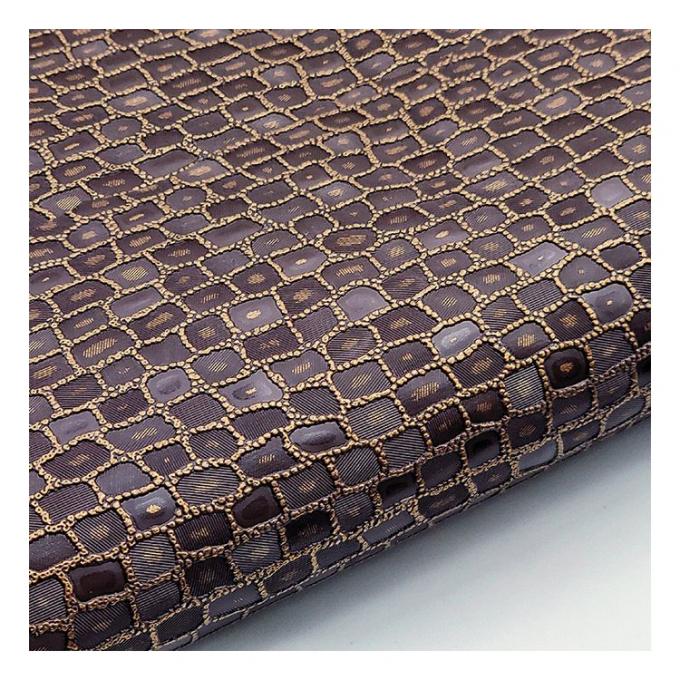 หนังเทียมสังเคราะห์ลายหินมุก PVC สำหรับบรรจุภัณฑ์ กระเป๋าสตางค์ กล่อง รองเท้า สมุดโน้ต 16