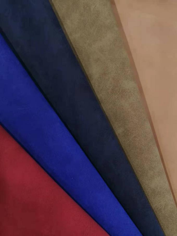 PU หนังนูบัค หนังเทียม ผ้าเลียนแบบผ้าฝ้าย ก้นรองเท้า กระเป๋า โน๊ตบุ๊ค ผ้ามีสต็อกขายส่ง 3