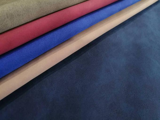 PU หนังนูบัค หนังเทียม ผ้าเลียนแบบผ้าฝ้าย ก้นรองเท้า กระเป๋า โน๊ตบุ๊ค ผ้ามีสต็อกขายส่ง 4