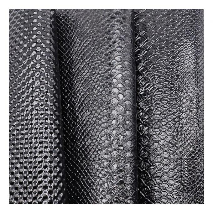 รูปแบบกระจ่างสูง พีวีซีหนังสังเคราะห์ รูปแบบสัตว์ รองเท้า กระเป๋าและกระเป๋าผ้าหนังเทียม 7