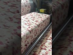 พิมพ์ผีพับสีสันที่รักดอกไม้ PVC PU วัสดุหนังสังเคราะห์เทียม