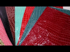 รูปแบบกระจ่างสูง พีวีซีหนังสังเคราะห์ รูปแบบสัตว์ รองเท้า กระเป๋าและกระเป๋าผ้าหนังเทียม